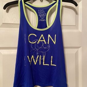 Aeropostale Blue and Green Tank Top